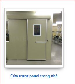 Cửa trượt panel - Công Ty TNHH Xây Dựng Và Thương Mại TNK Việt Nam